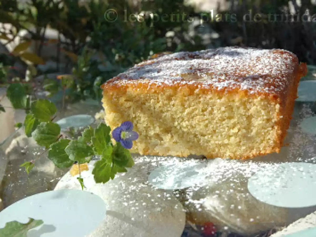 Gâteau aux noisettes, zeste d'orange et sirop d'érable
