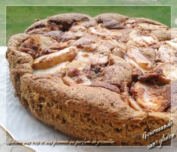 Gateau Aux Noix Et Aux Pommes Au Parfum De Groseilles Recette Ptitchef