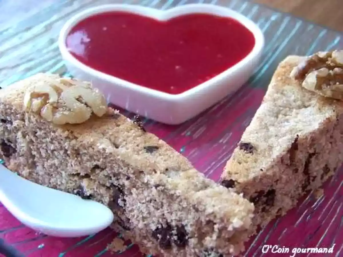 Gateau aux noix & Pépites chocolat