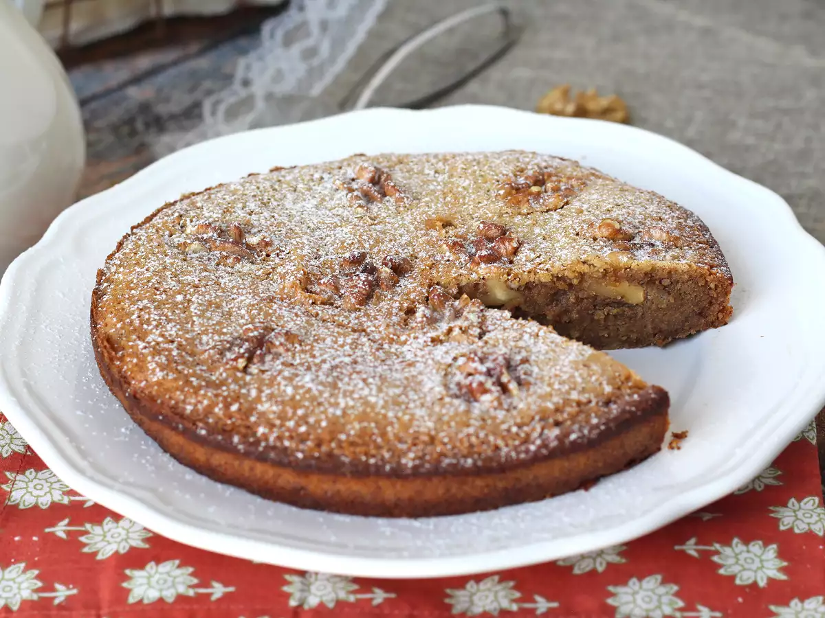 Gâteau aux noix super facile à faire avec seulement 4 ingrédients - photo 3