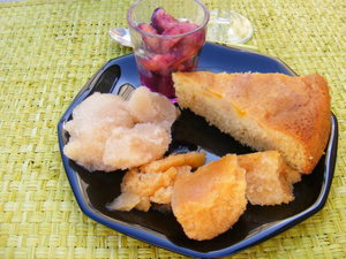 Gateau Aux Peches Recette Ptitchef