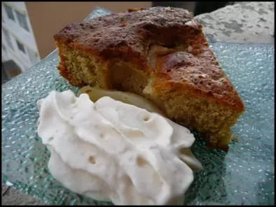 Gâteau aux poires et sa chantilly - photo 4