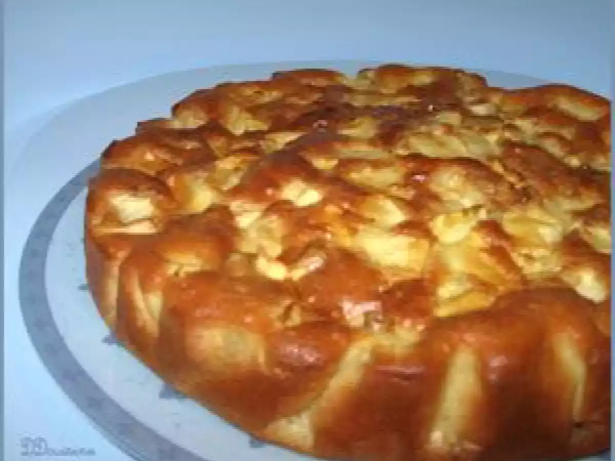 Gâteau aux pommes, à l'orange et aux noix de Patrick