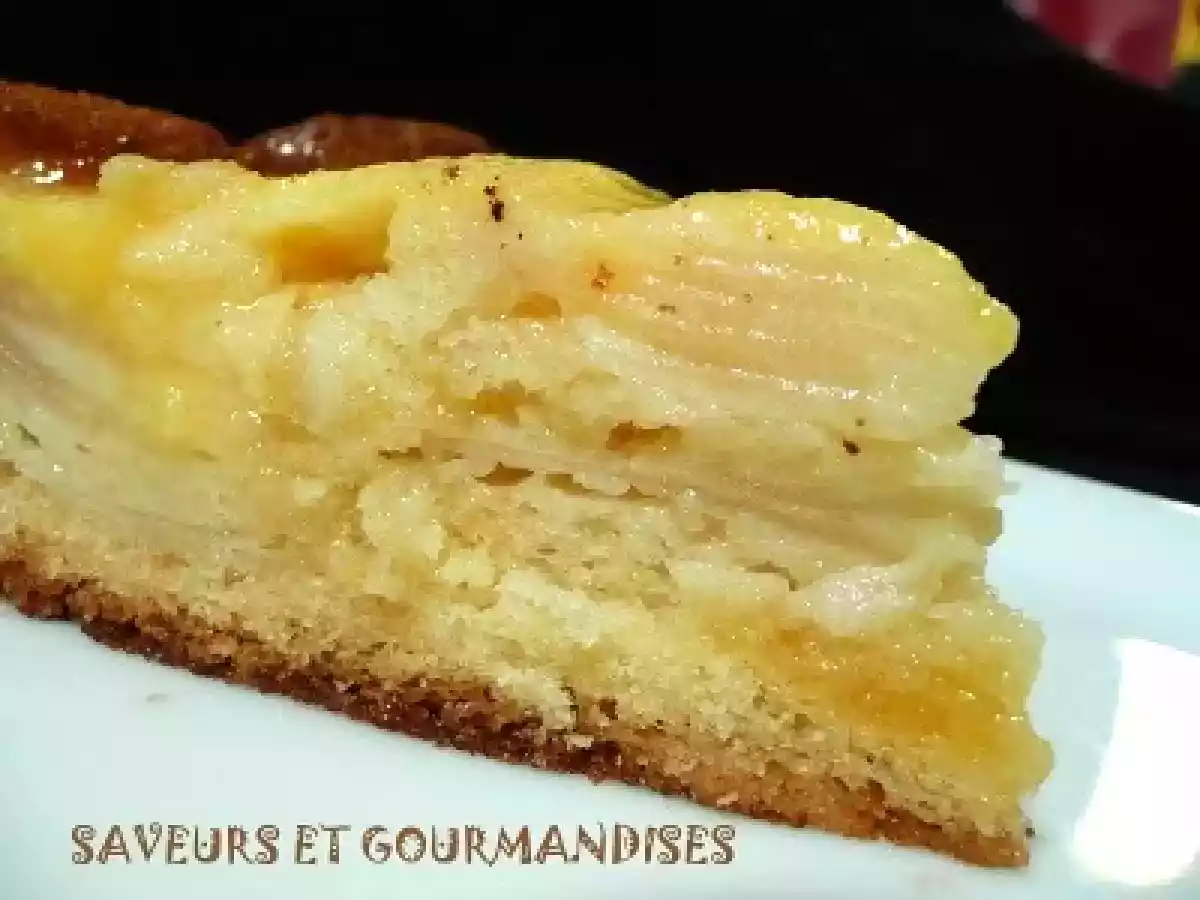 Gâteau aux pommes à la cuillère.