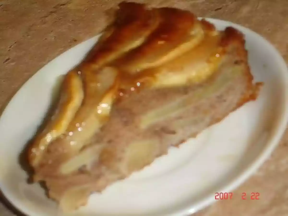 Gateau aux pommes à la farine de chataignes - photo 2