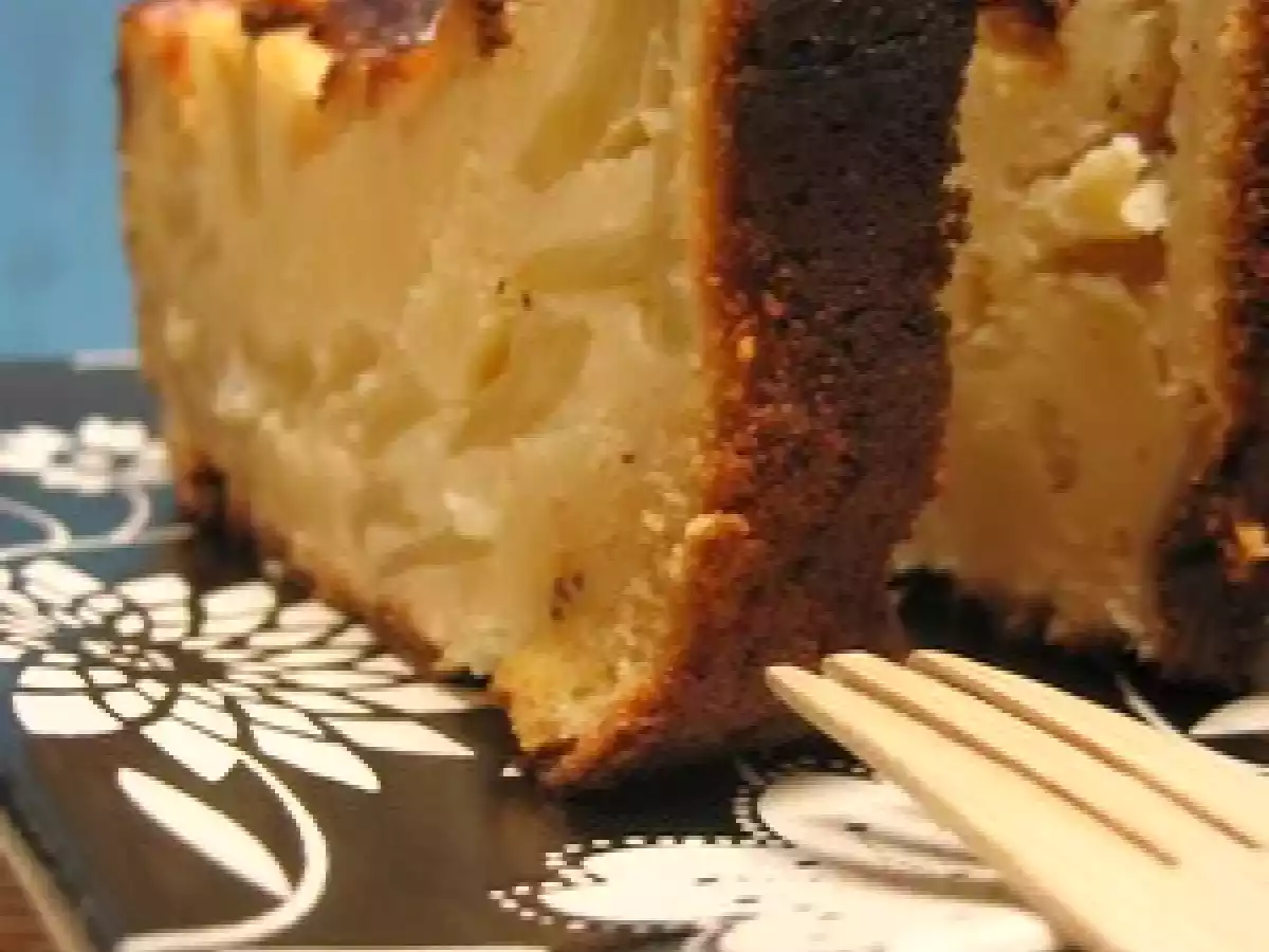Gâteau aux pommes au lait concentré sucré - photo 2