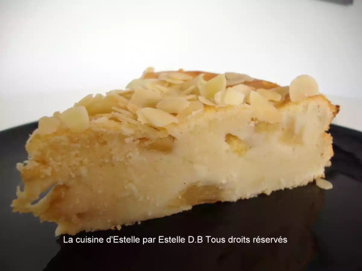 Gâteau aux pommes et mascarpone