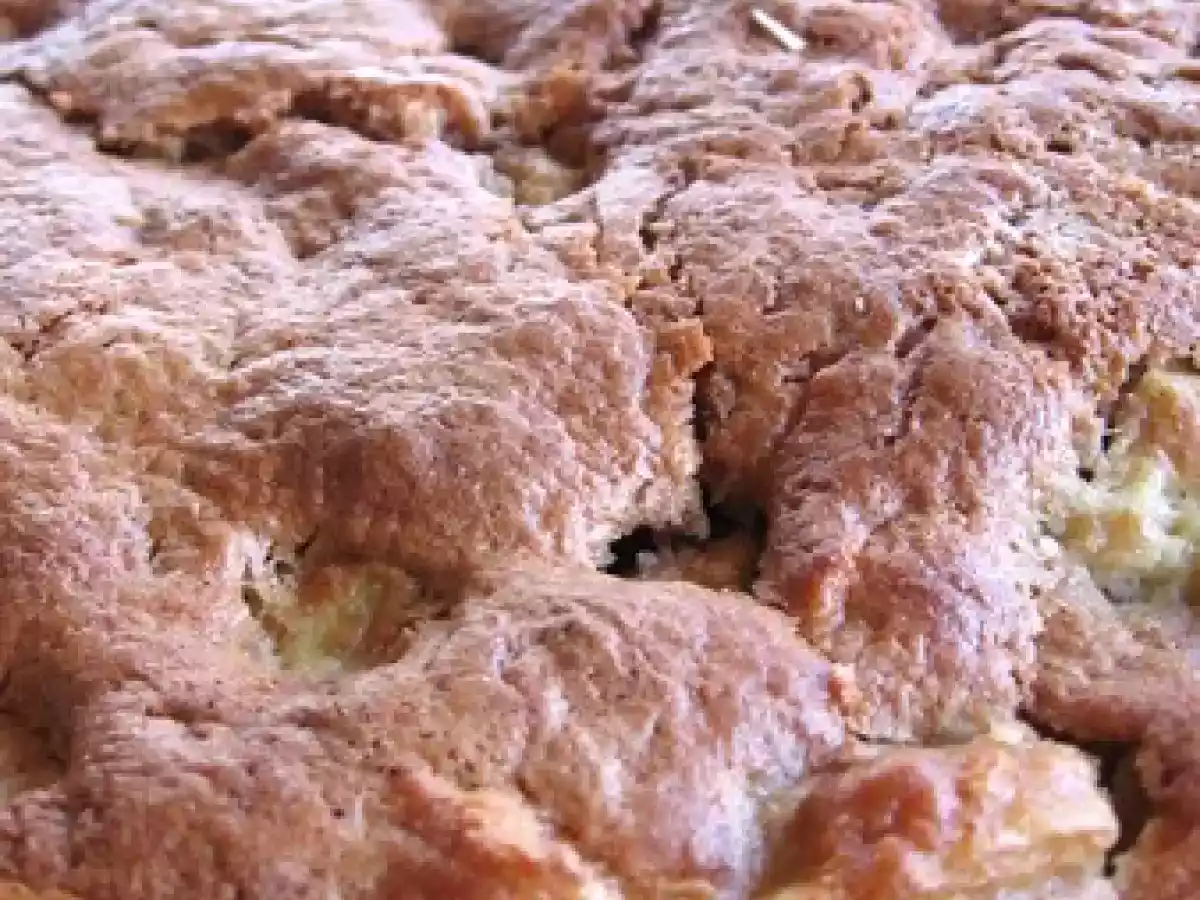 Gâteau aux pommes et noix de pécan