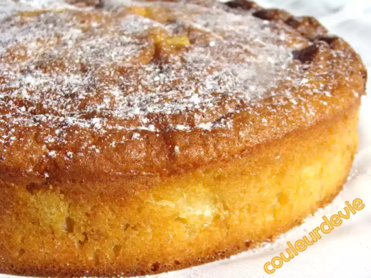 Gâteau aux pommes et son coulis au caramel onctueux - photo 2