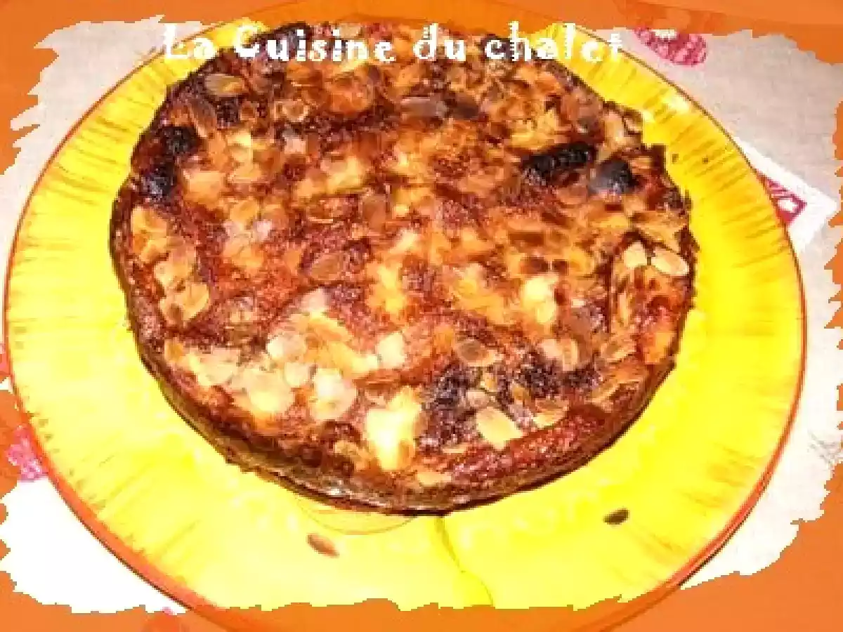 GATEAU AUX POMMES FONDANT ET CROUSTILLANT
