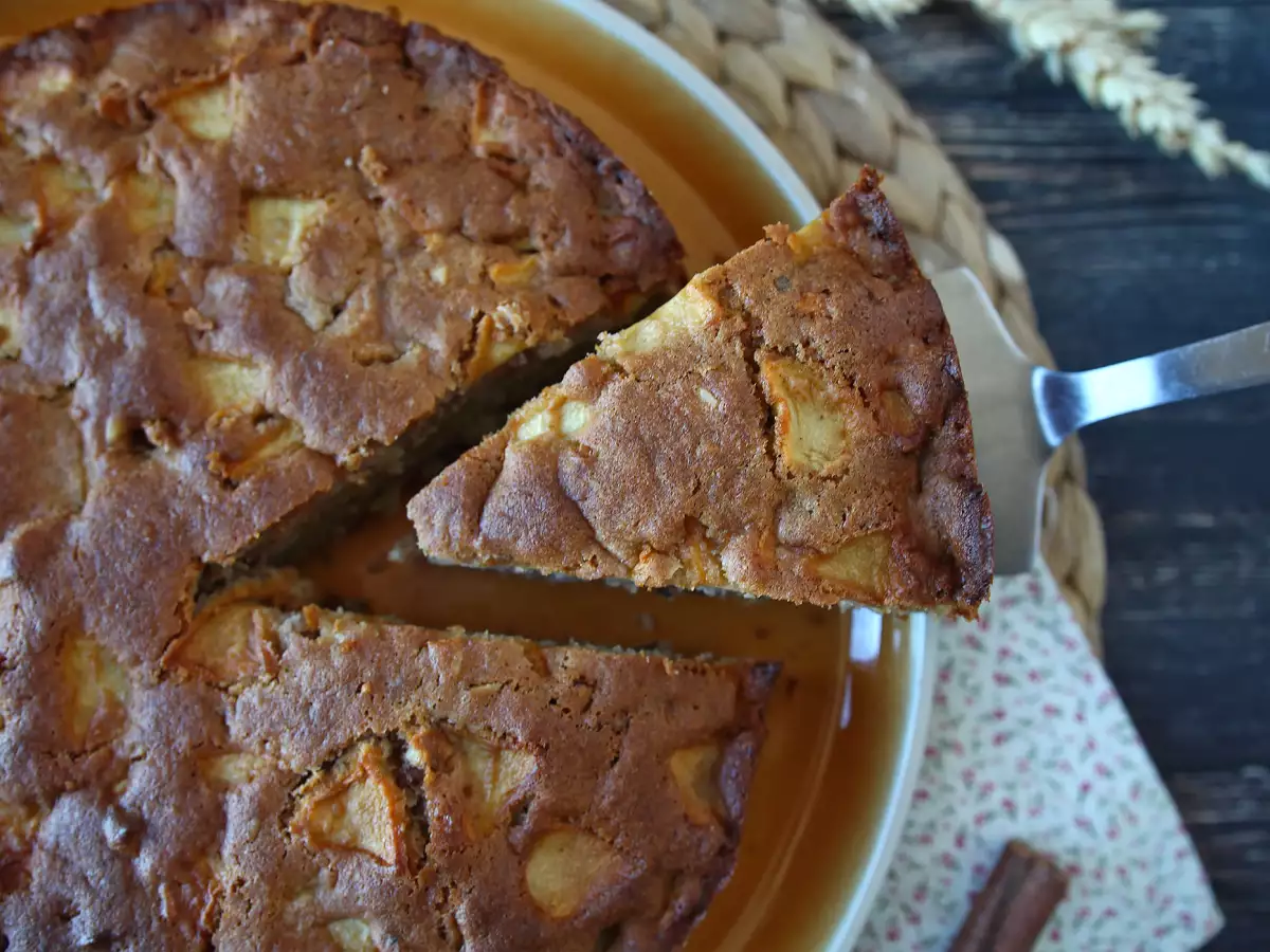 Gâteau aux pommes, noix et cannelle - photo 5