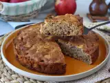 Gâteau aux pommes, noix et cannelle, photo 2