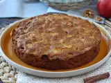 Gâteau aux pommes, noix et cannelle, photo 1