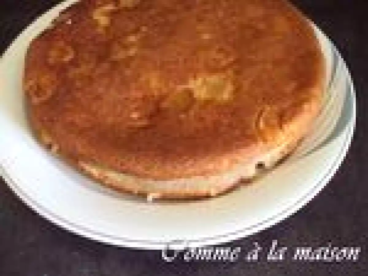 Gâteau aux pommes sans oeufs
