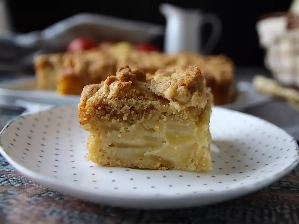 Gâteau aux pommes ultra moelleux et streusel croustillant - photo 5