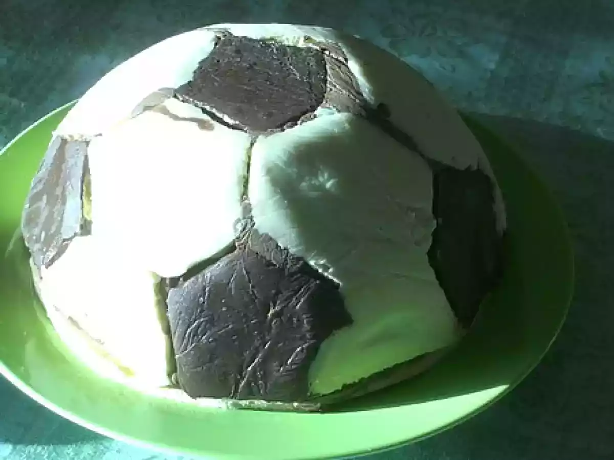 Gâteau ballon de foot - photo 2