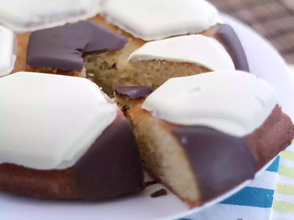 Gâteau ballon de football - photo 4