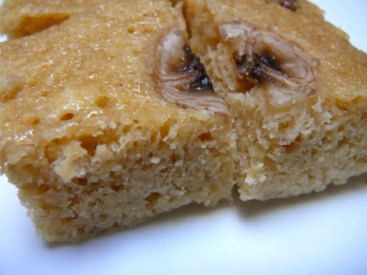 Gâteau banane au four micro-onde