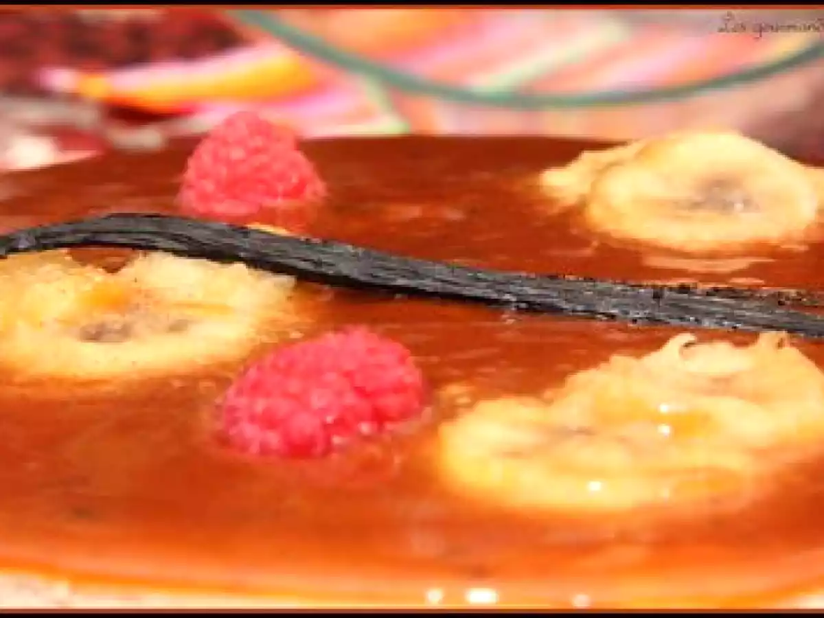 Gâteau banane, chocolat, caramel vanillé - photo 2