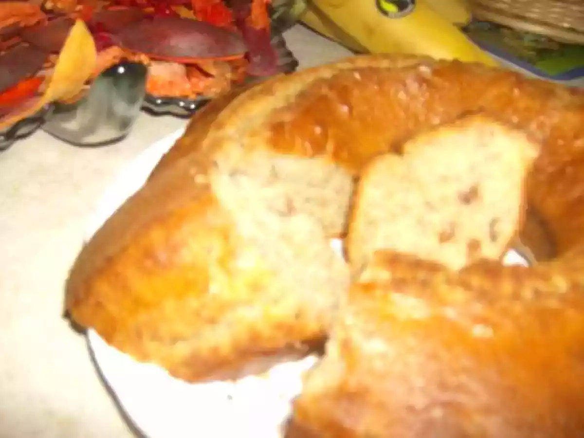 GATEAU Banane-Raisin au Fromage au blanc