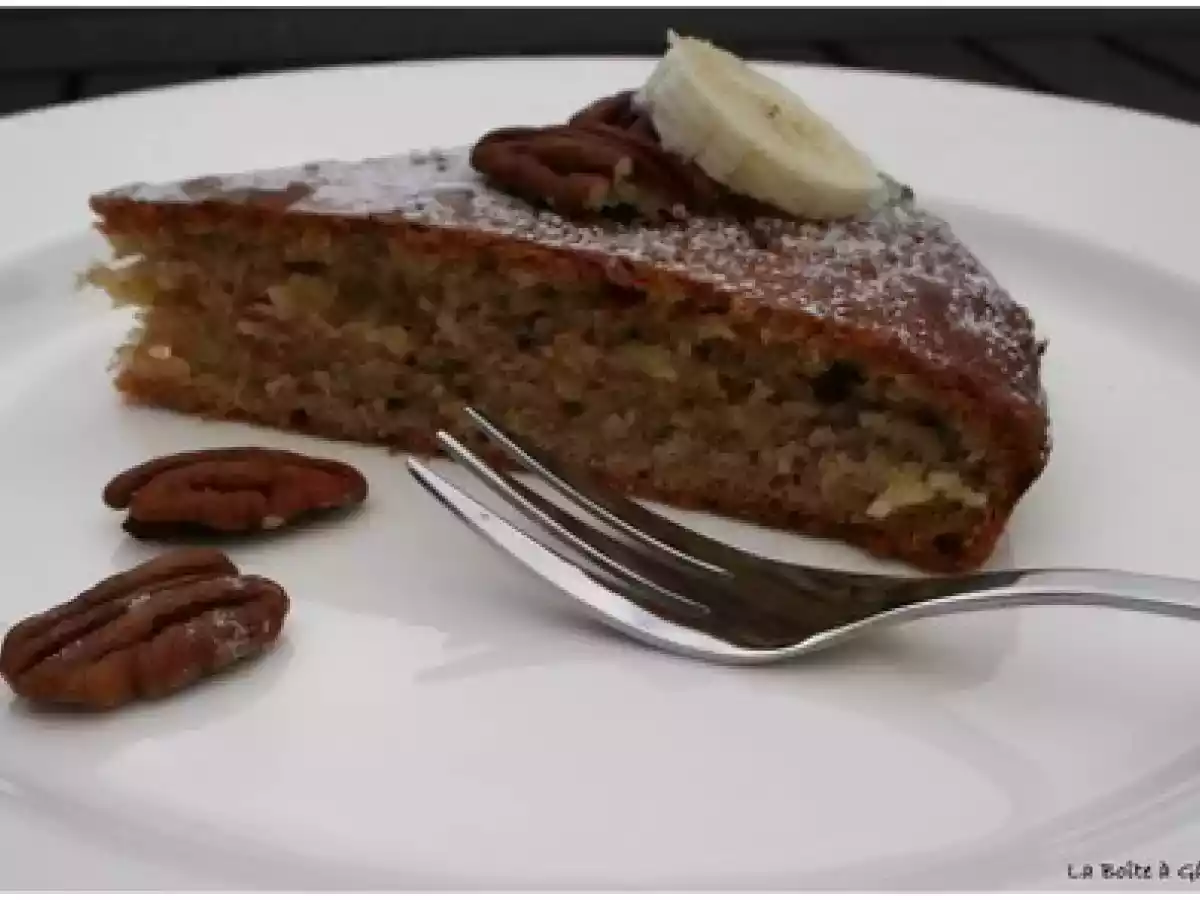 Gâteau bananes et éclats de noisettes - photo 2