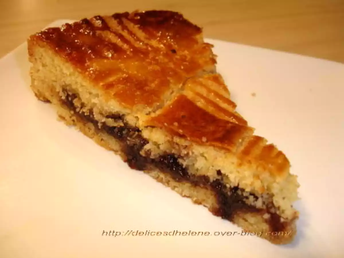 GATEAU BASQUE A LA CONFITURE DE CERISES NOIRES - photo 3