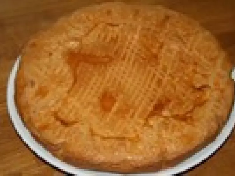 Gâteau basque à la confiture prunes-amandes - photo 2