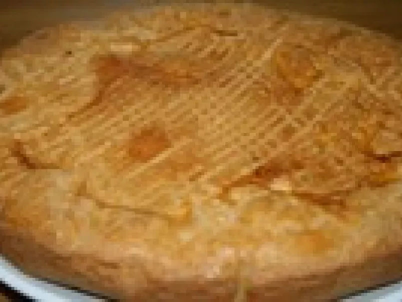 Gâteau basque à la confiture prunes-amandes - photo 4