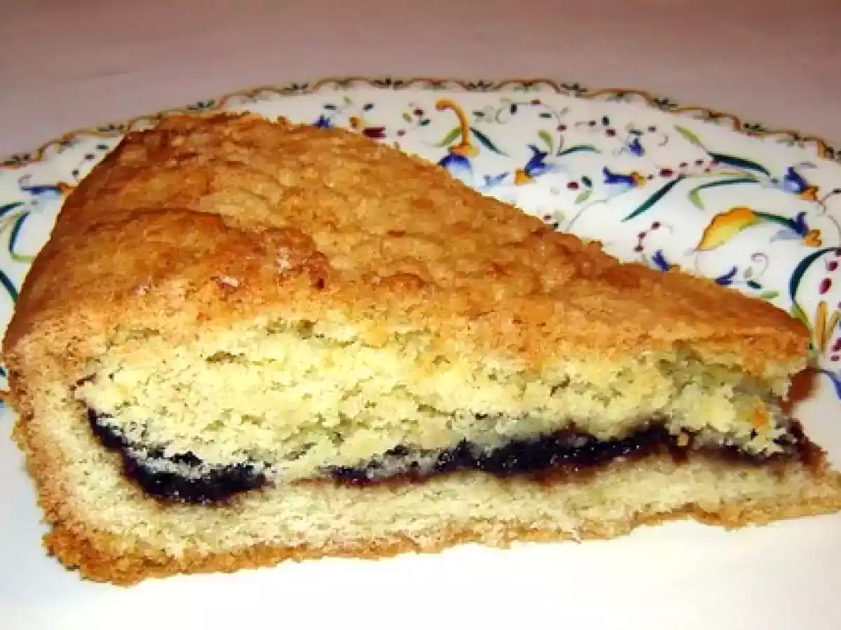 GATEAU BASQUE AUX CERISES