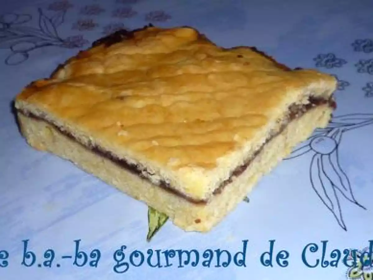 Gâteau basque revisité à la fraise...