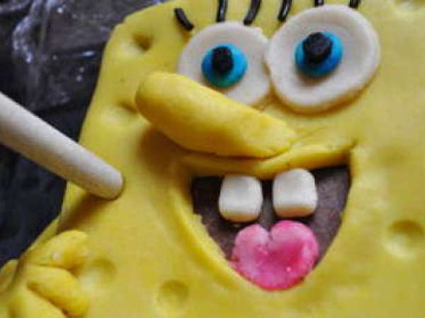 Pâte à Modeler Magique Bob L'éponge - Boîte De 70g, Rebondissante, Sans Gluten, 3 Couleurs Aléatoires