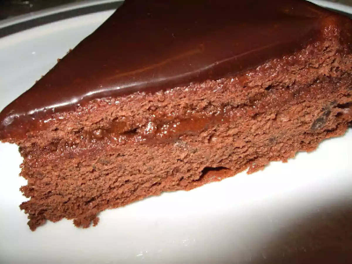 Gâteau brillant pour fêter un diamant ! Sachertorte