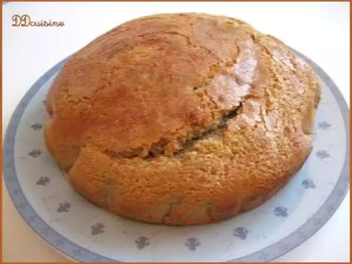 Gâteau brioché à la fleur d'oranger, d'après Valérie Cupillard (et Cléa...)