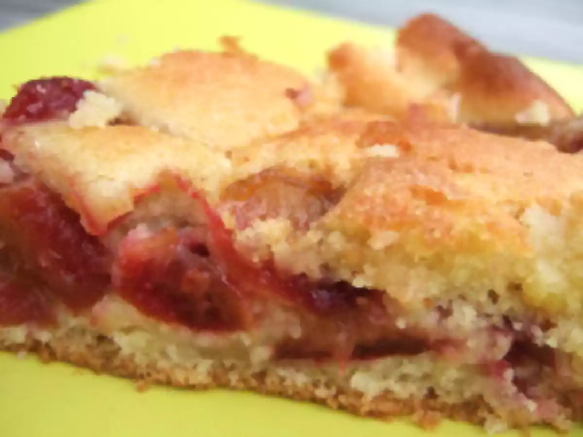 Gâteau brioché aux prunes - photo 2