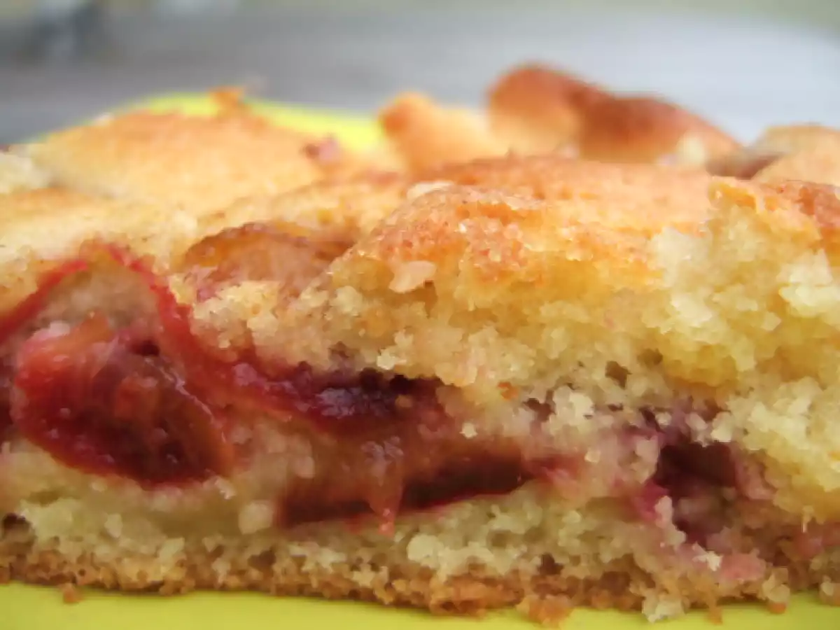 Gâteau brioché aux prunes - photo 3