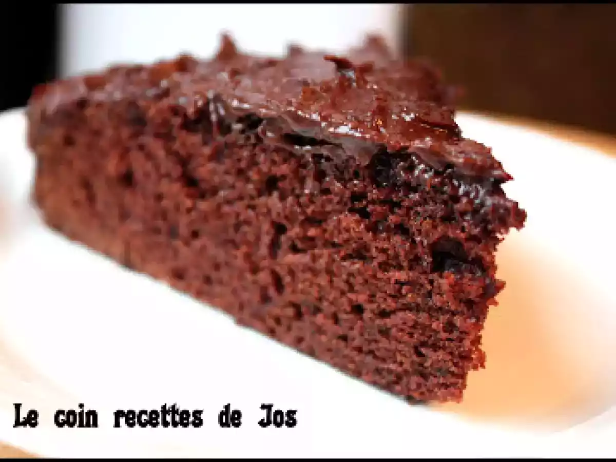 GÂTEAU CACAO ET BANANES