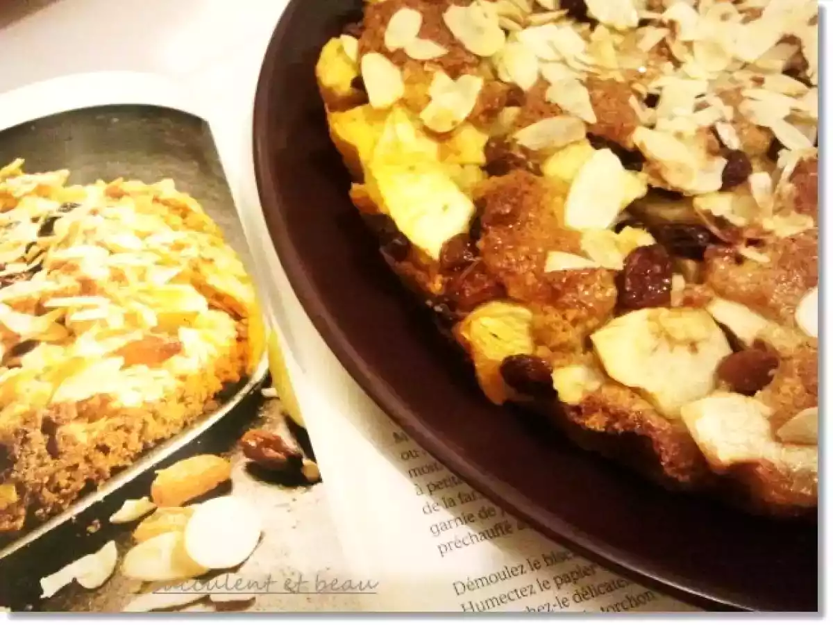 Gâteau canadien à l'avoine et aux pommes