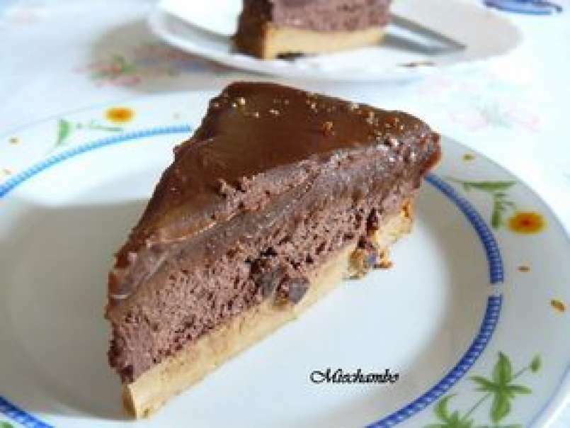 Gâteau Caramel et Chocolat D ' Eryn