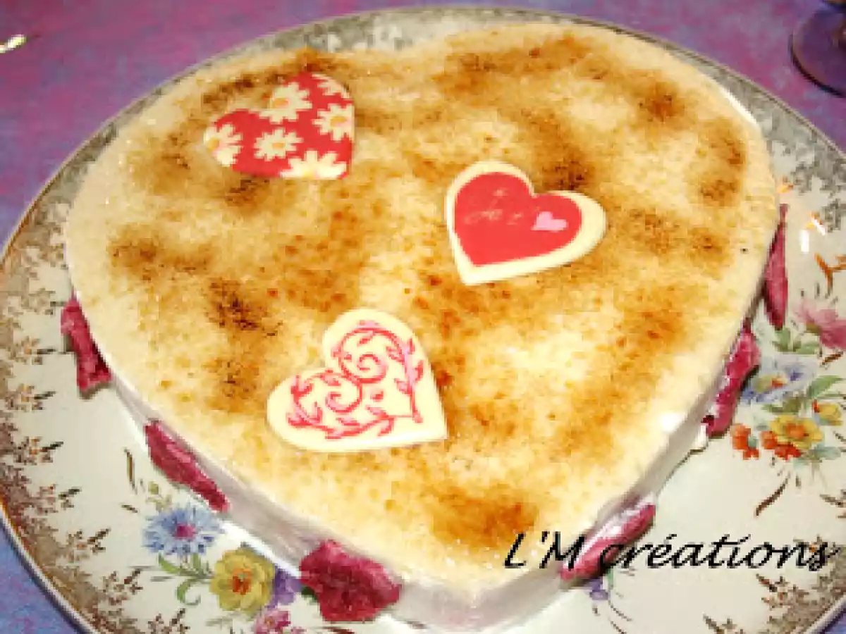 Gâteau Chiboust à la vanille