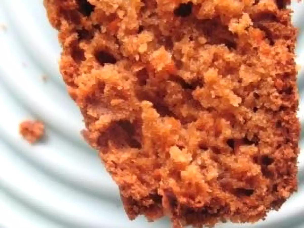 Gâteau chicons / carottes au parfum de speculoos