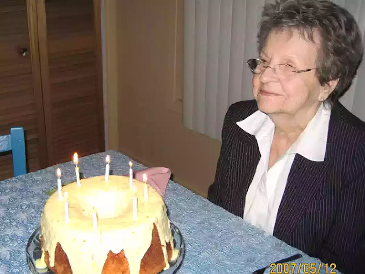 Gâteau chiffon à l'orange