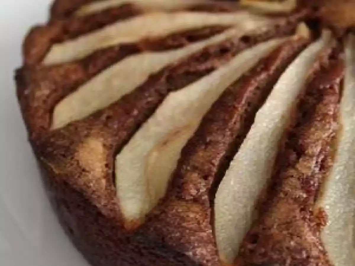Gâteau choco-poire - Torta pere e cioccolato