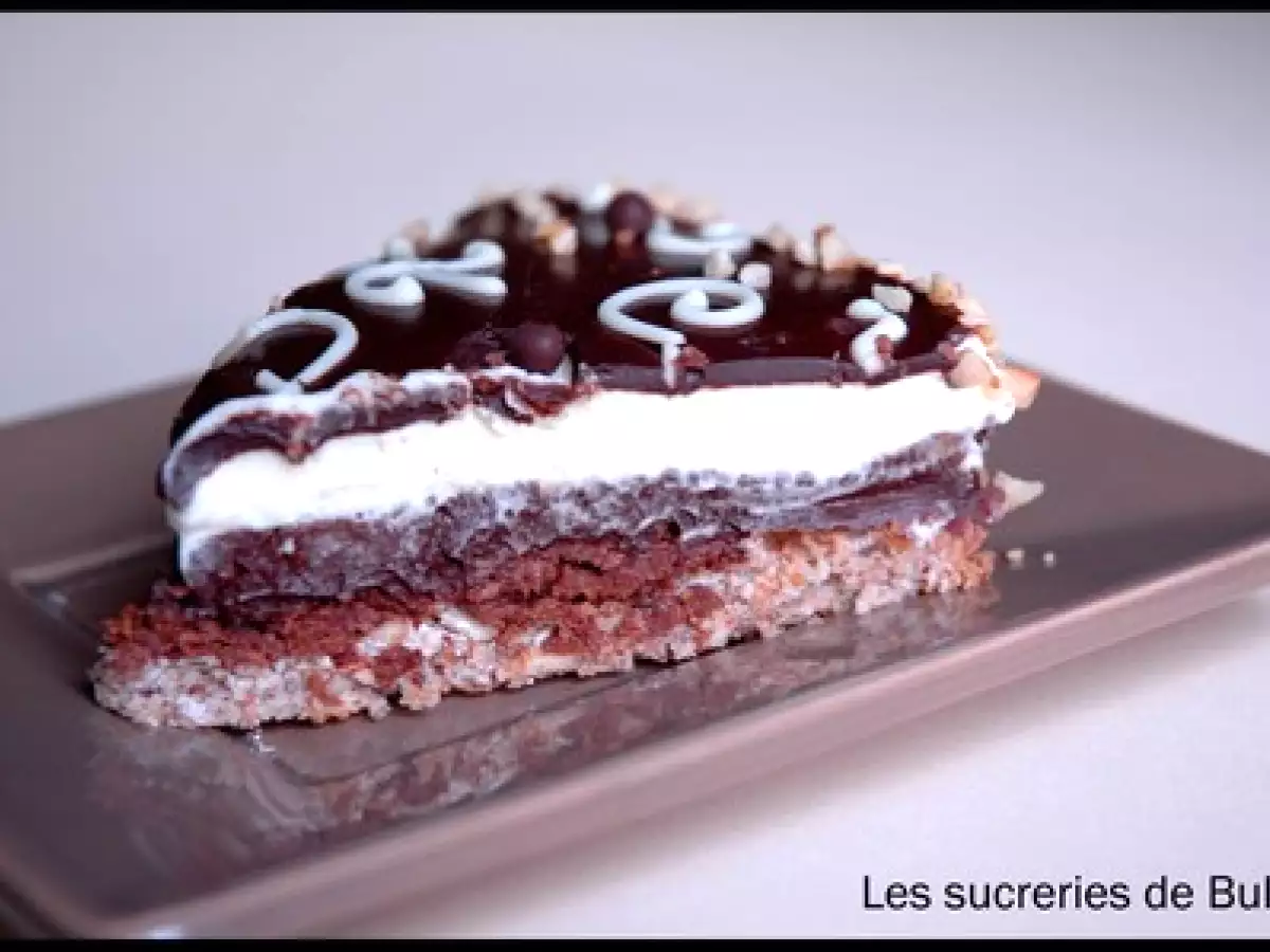 Gâteau choco-praliné-noisettes - photo 2