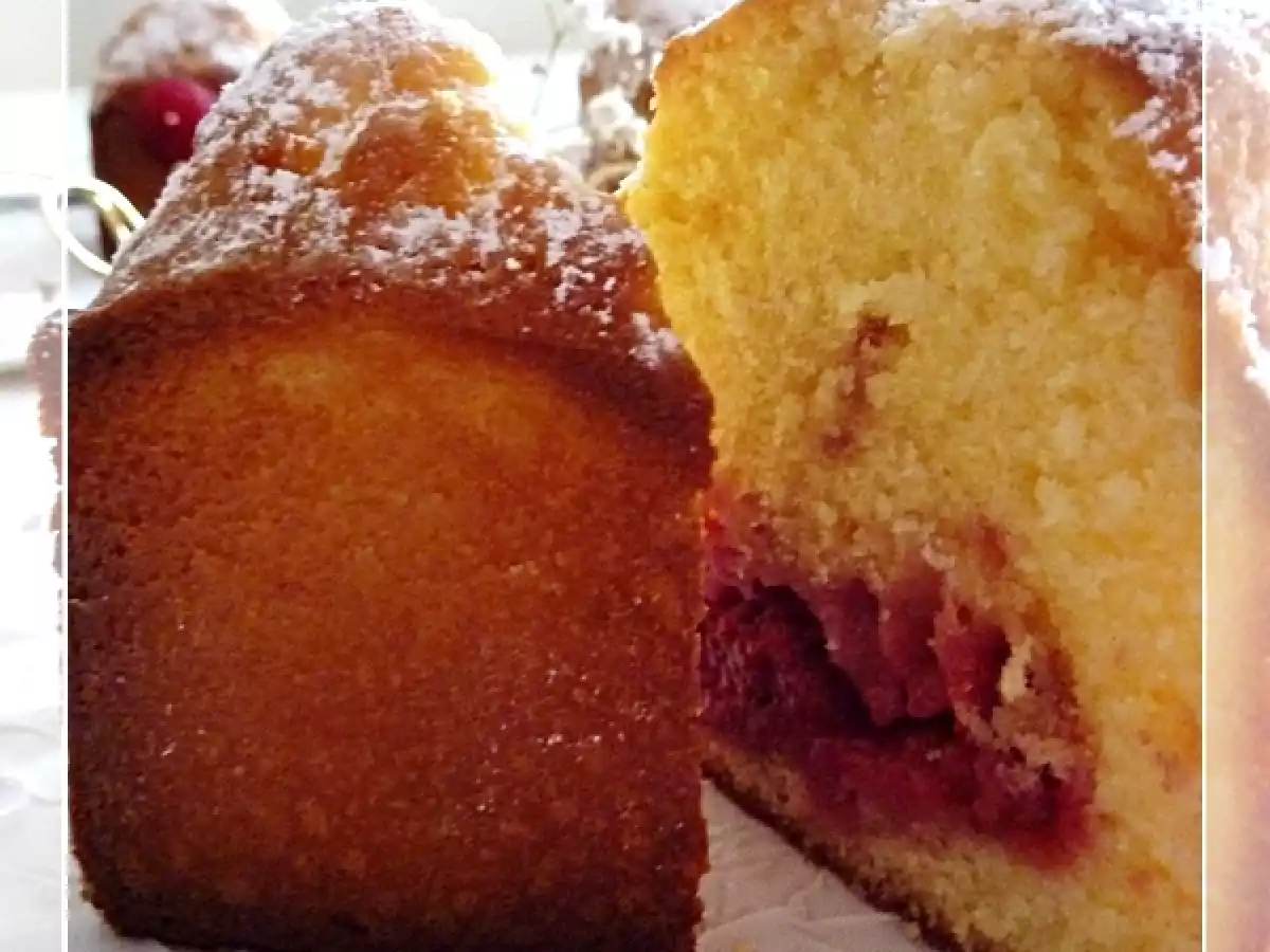 gâteau chocolat blanc framboise - photo 2