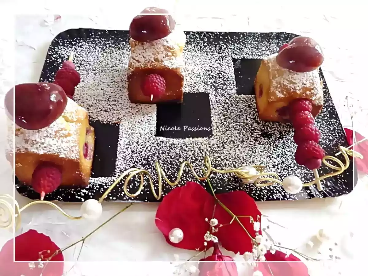 gâteau chocolat blanc framboise - photo 3