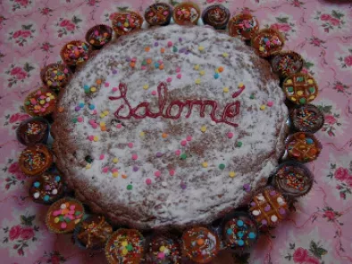 Gâteau chocolat de Bonne-Maman pour l'anniversaire de SAlomé