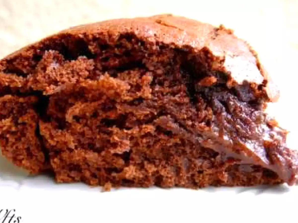 Gâteau chocolat et caramel salé