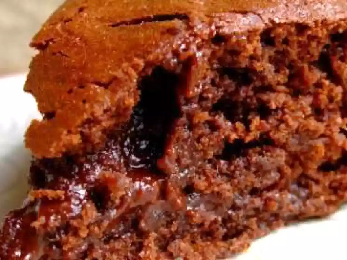 Gâteau chocolat et caramel salé - photo 2