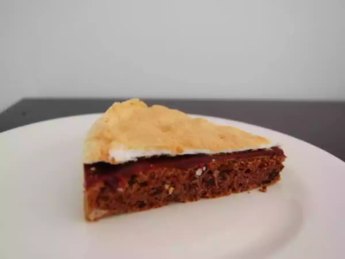 Gateau Chocolat-Framboise-Meringues pour à peine 2 points ww