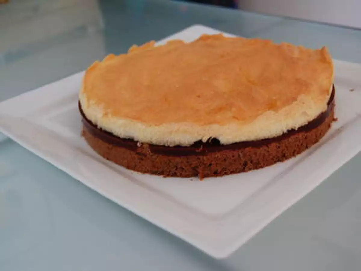 Gateau Chocolat-Framboise-Meringues pour à peine 2 points ww - photo 2